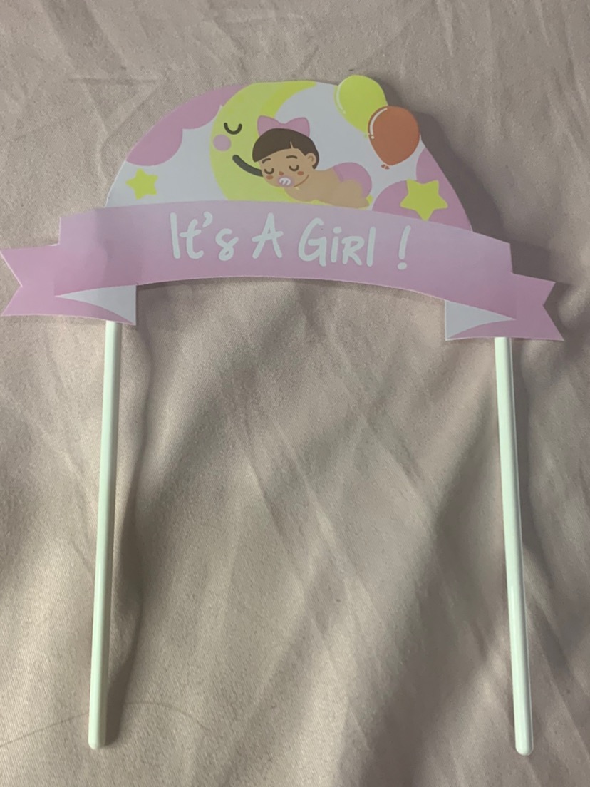 Baby Shower Cake Topper