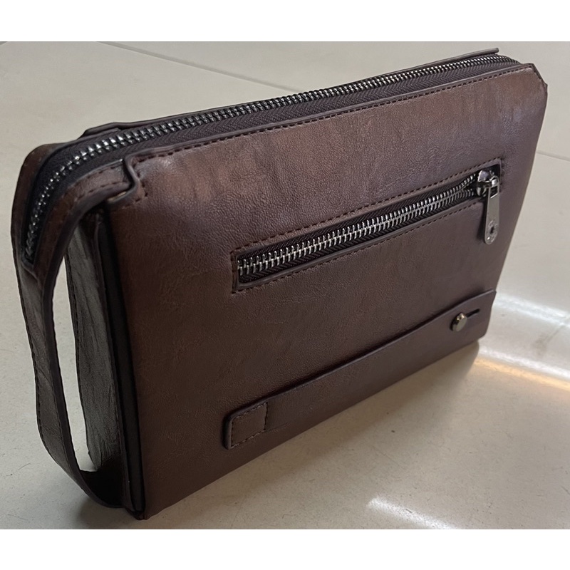 Best seller handbag//clutch pria/wanita kulit MB A239 -  elegan