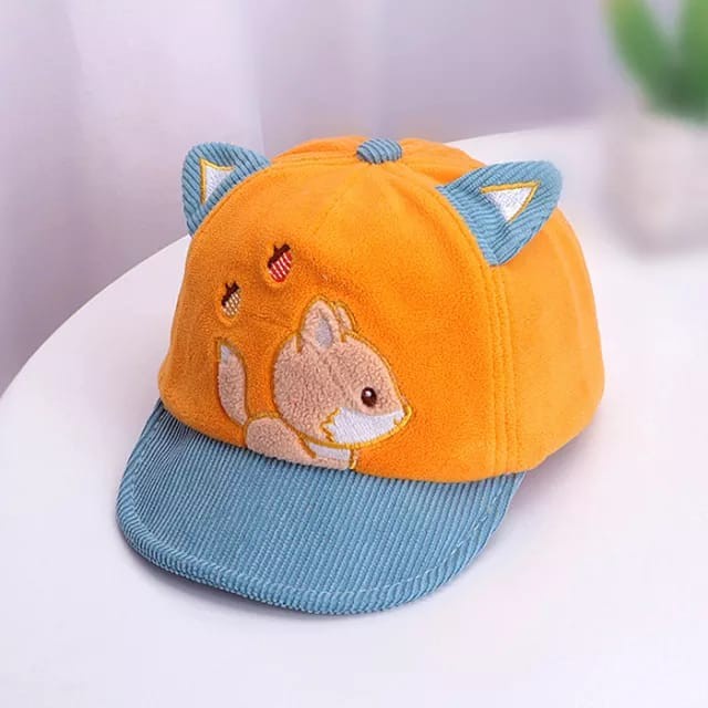 Topi Fashion Bayi Model Baseball Gambar Rubah FOX PEANUT Baby Hat Cool Style