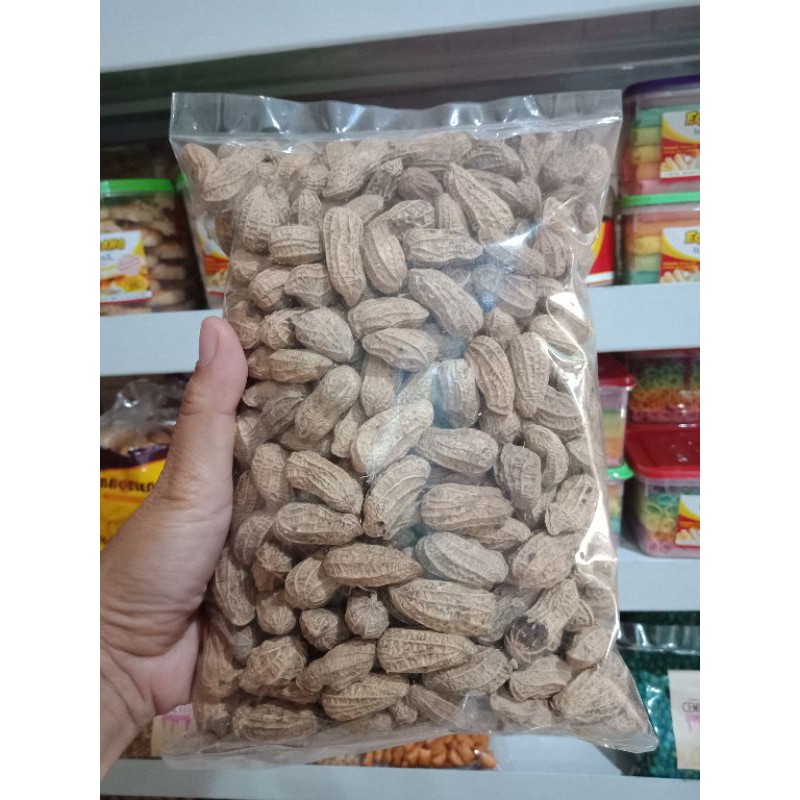 KACANG KULIT SANGRAI 500 GRAM- kacang kulit goreng pasir