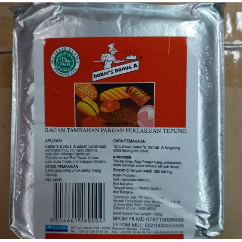 

BAKER'S BONUS A 500gr
