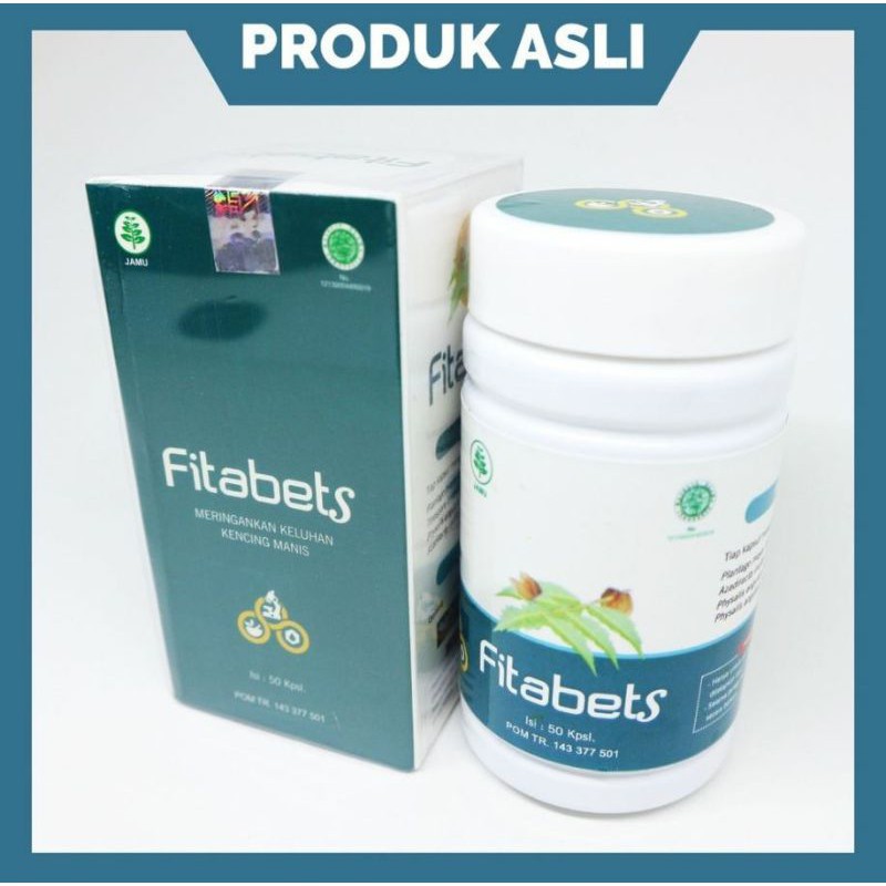 Herbal Diabetes Kencing Manis Fitabet naturafit Asli 100%