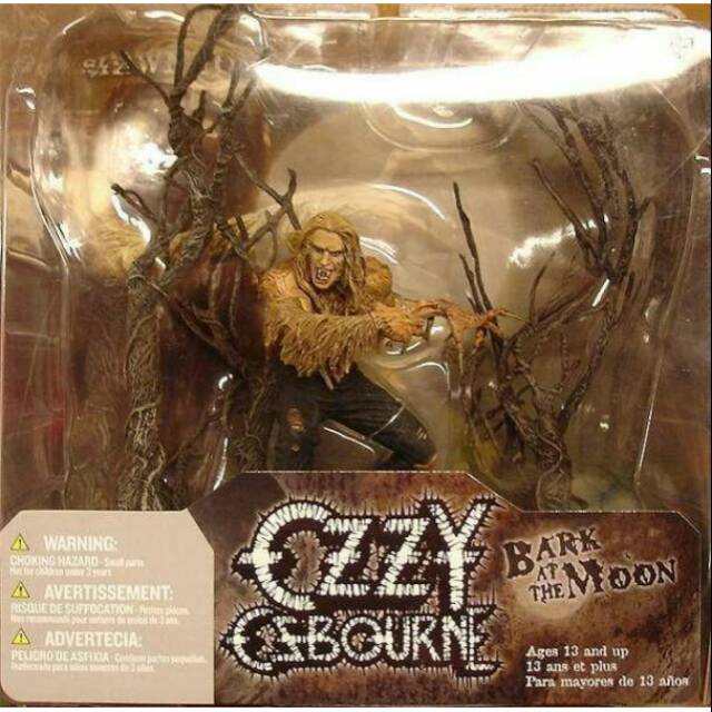 Action Figure Ozzy Osbourne Bark At The Moon