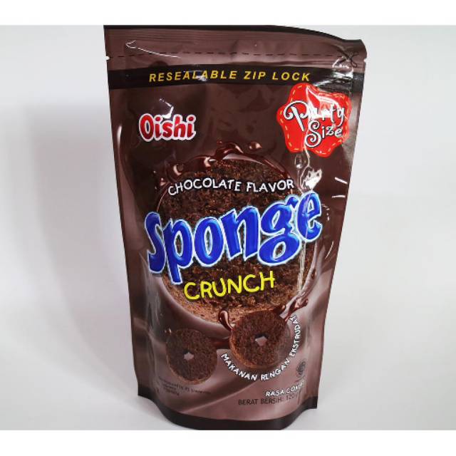 

Oishi sponge crunch coklat 100gr