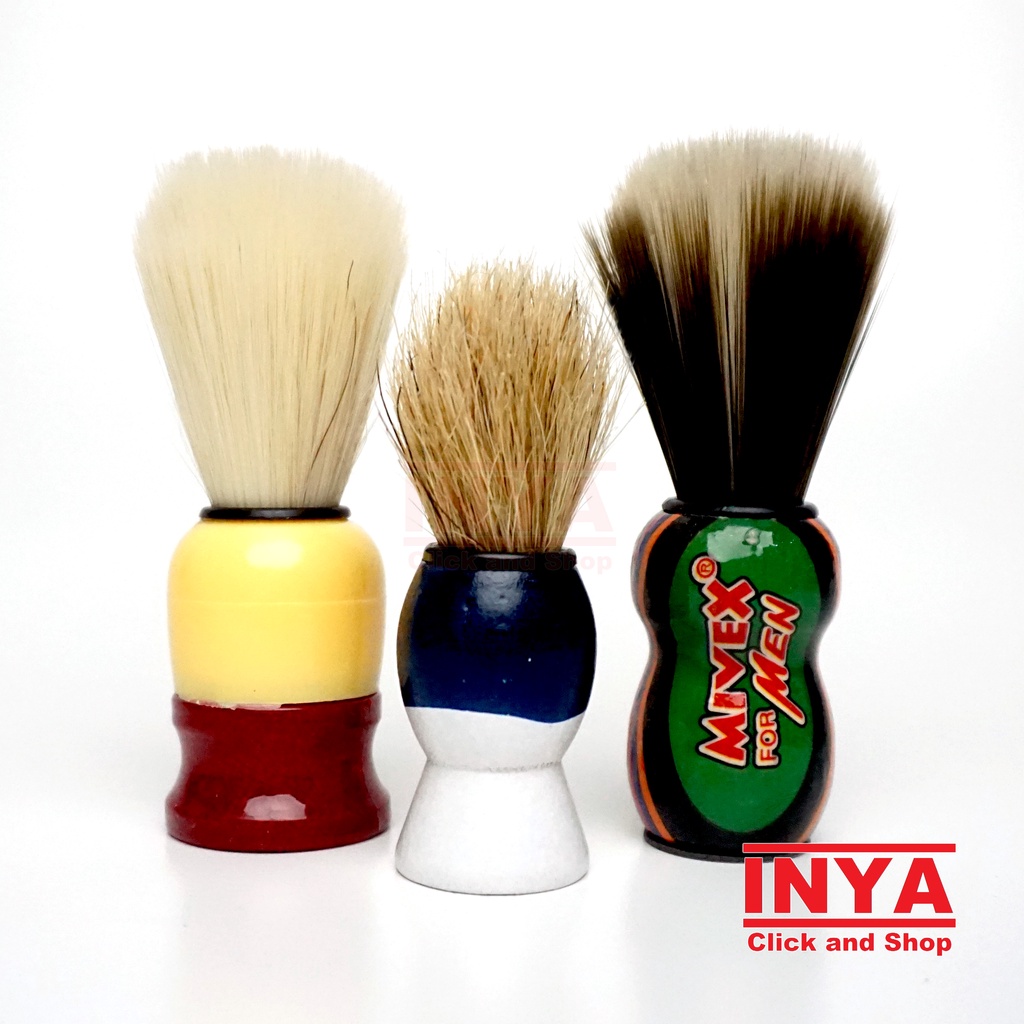 SHAVING BRUSH - Kuas Cukur Kumis - Sikat Cukur