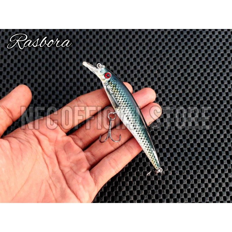 Lure minnow Floating 10cm / 11,5gr BEST DESIGN dengan warna KILLER