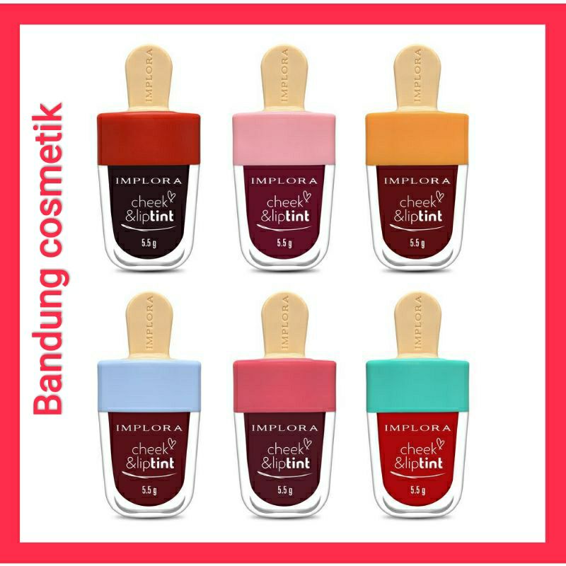 Implora Cheek &amp; Lip Tint Liptint Original BPOM