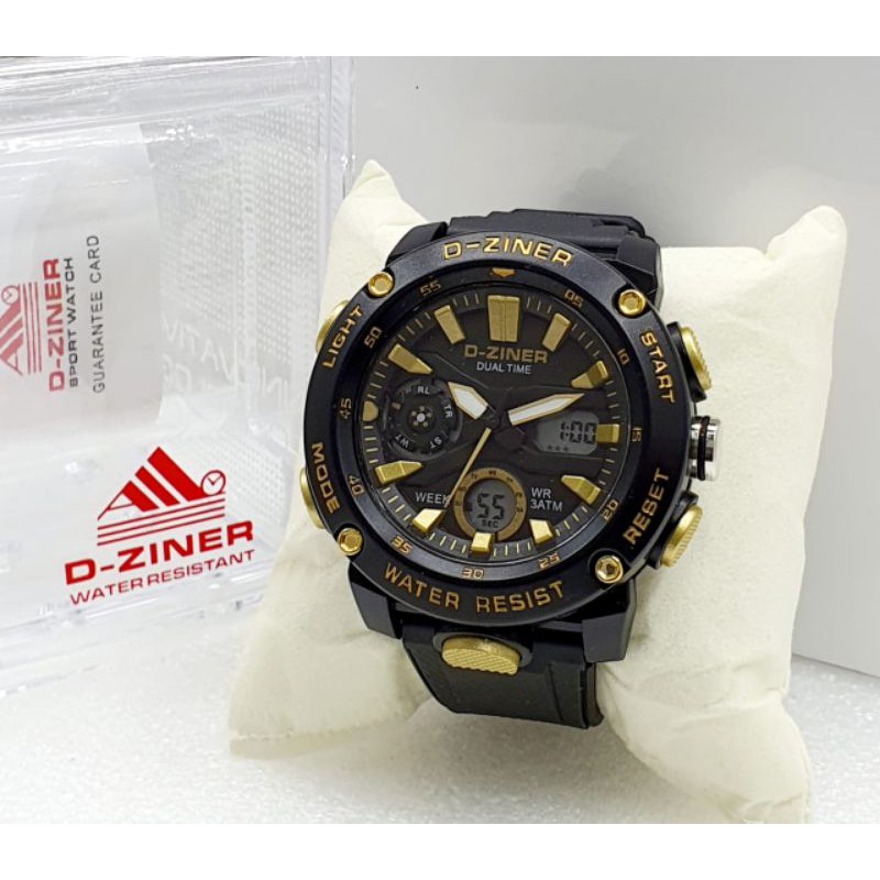 Jam Tangan Pria D-Ziner Original Tahan Air