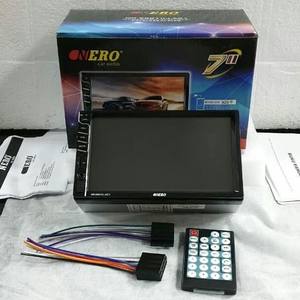 Head Unit Double Din Nero Mobil Brio