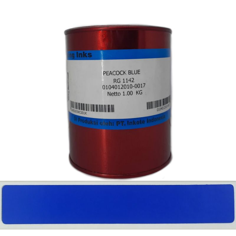 TINTA ROYAL GUARD PEACOCK BLUE RG 1142 TINTA SABLON PVC 1KG