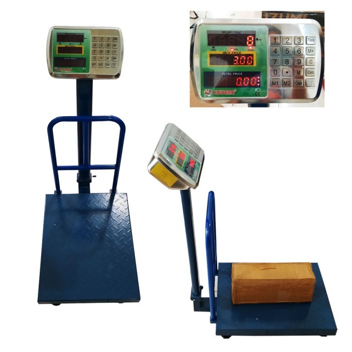 Timbangan Duduk Digital 150 Kg FUJIYAMA Timbangan 2 Layar Digital