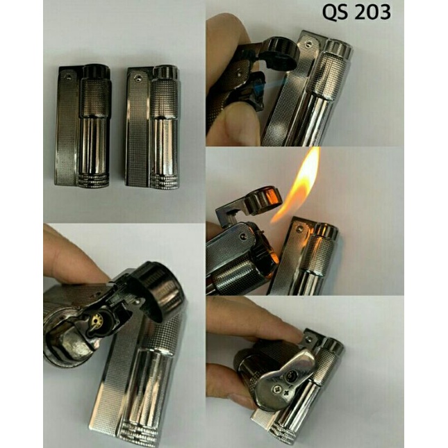 Cod Korek Api Bara Qs-203//Lighter Simple Murah