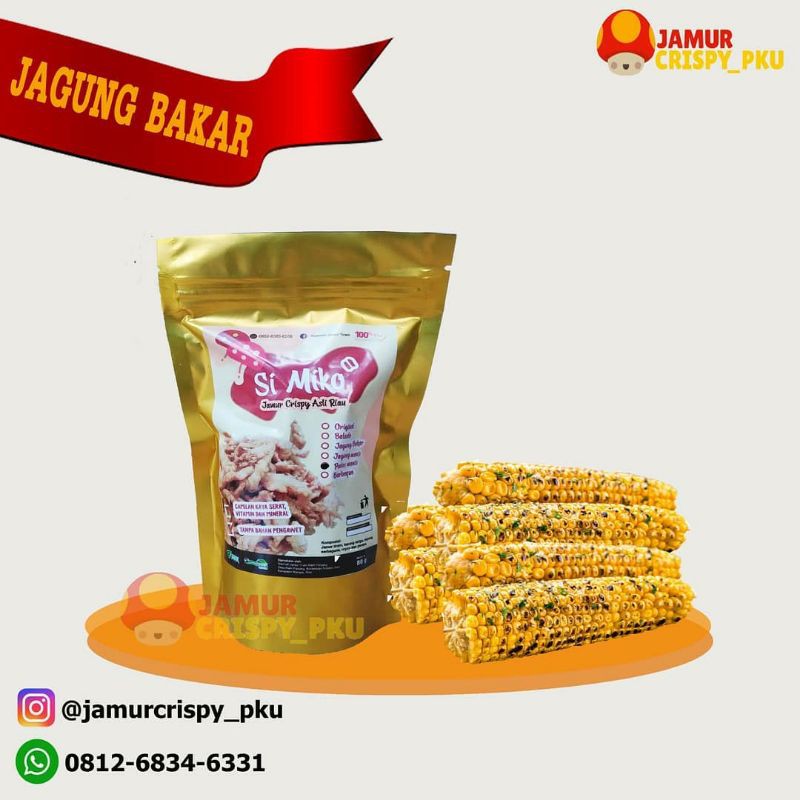 

Jamur Crispy Khas Riau (Jagung Bakar)