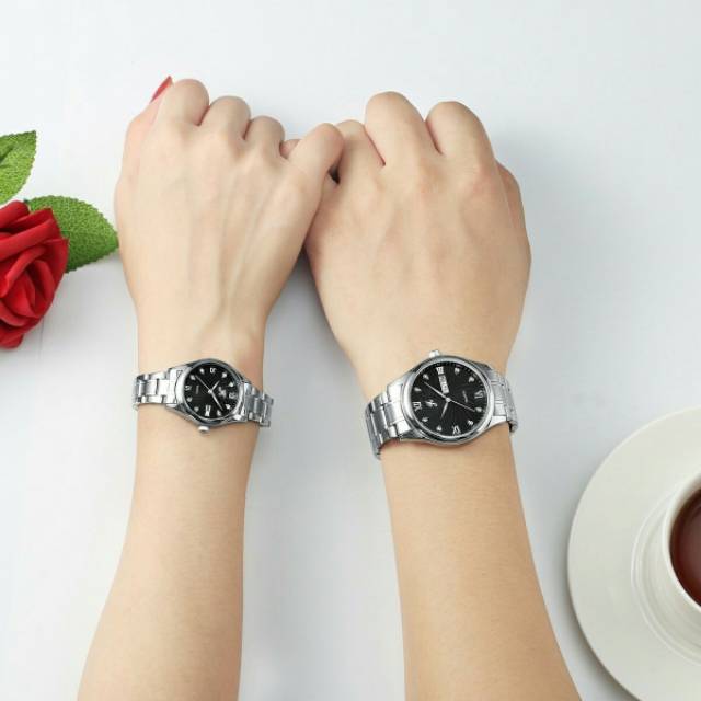 Jam Tangan Couple Timepiece 8191 by Jims Honey