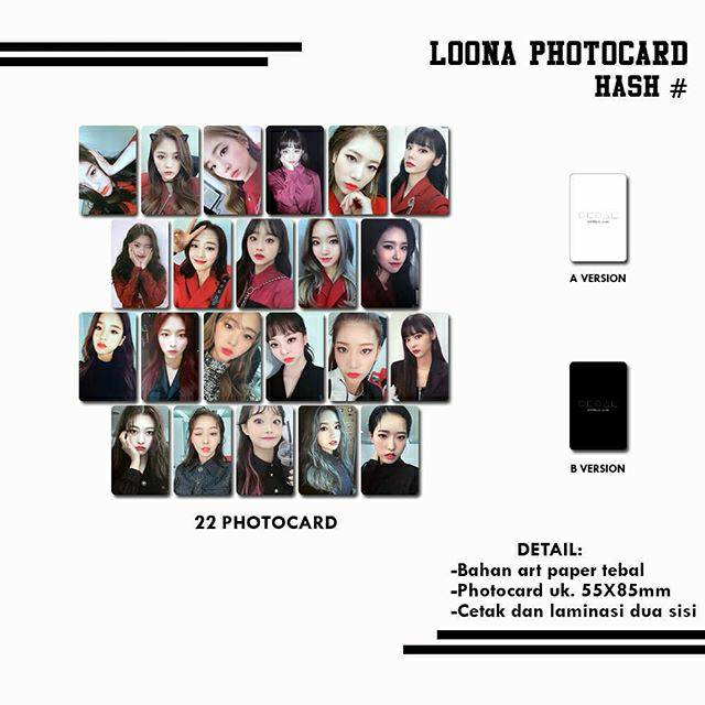 LOONA HASH # PHOTOCARD