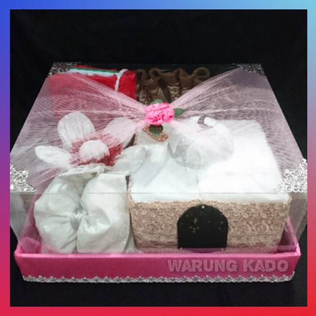 MAHAR PERLENGKAPAN SHOLAT SESERAHAN MUKENA SEPERANGKAT ALAT SHOLAT