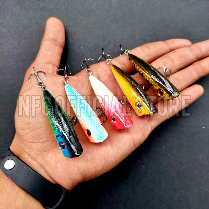 Mini Popper 6 cm 6,5 gram LONG CAST Best Killer Action for ultralight casting