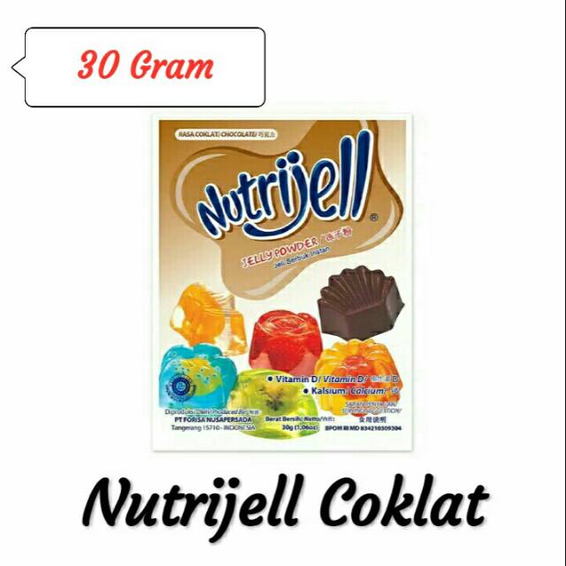 

Nutrijell Coklat 30 gr