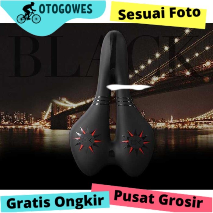 Sadel sepeda besar empuk Silicon SX-526 VERDENERGIA