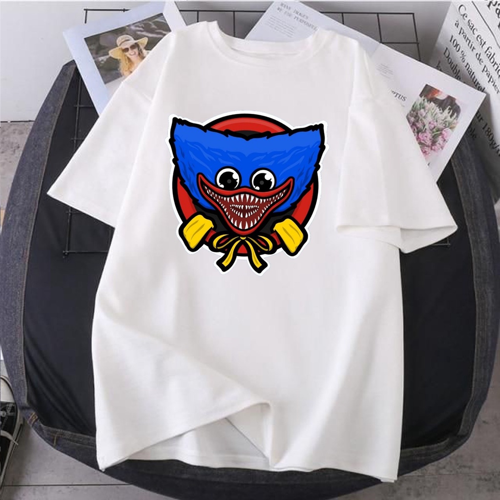 KAOS ANAK HUGGY WUGGY POPPY PLAYTIME / KAOS ATASAN ANAK LAKI LAKI PEREMPUAN HUGGY WUGGY