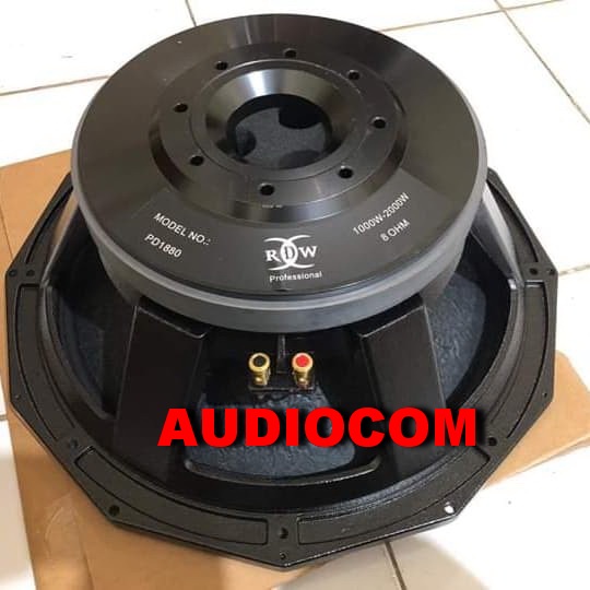 Speaker subwoofer rdw 18 inch rdw pd 1880 original pd1880 18 inch coil 5 inch