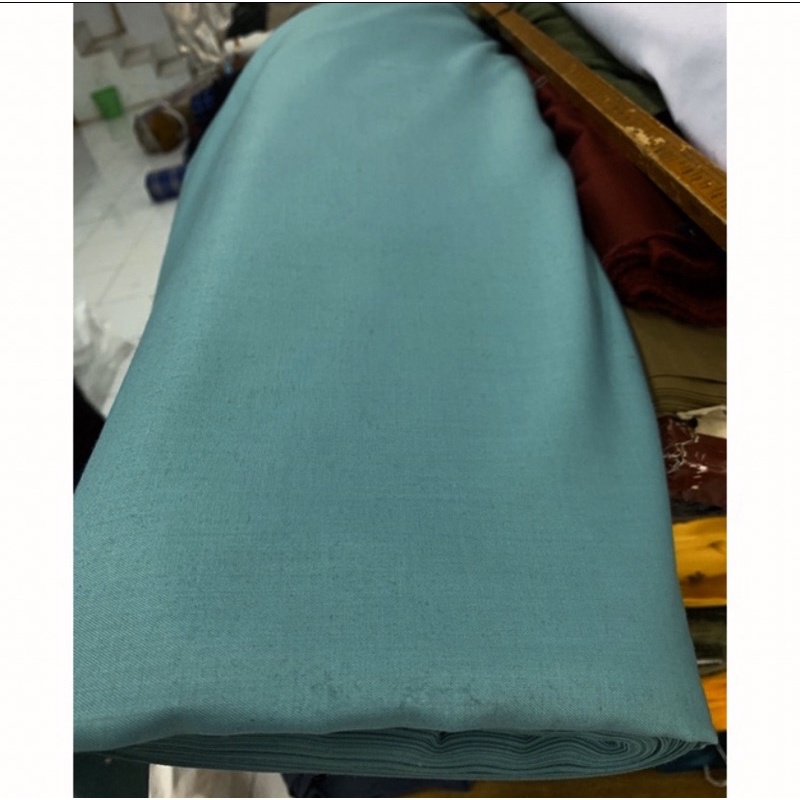 Kain TOYOBO murah royal mix ( 20 warna )-HIJAU WARDAH