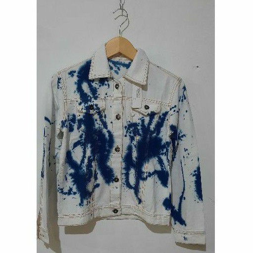 Jaket Wanita / Jaket Jeans / Jaket Tye Dye Wanita / Tye Dye Jaket