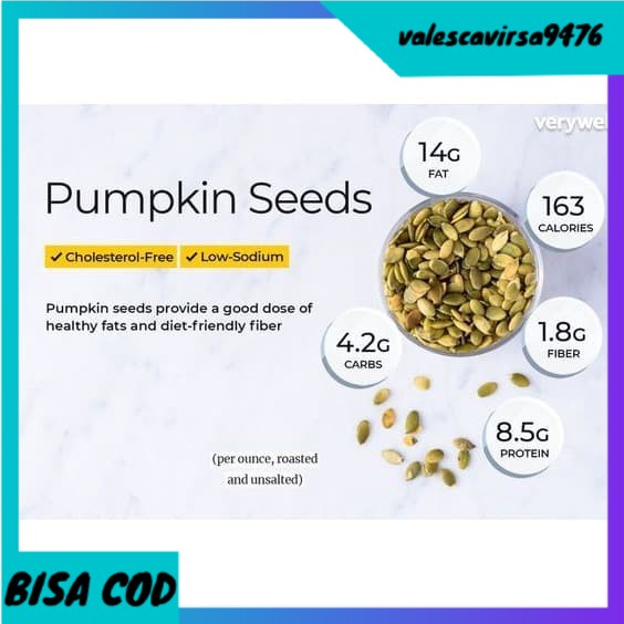 

⭐BISA COD⭐ Pumpkin Seed (250gr)