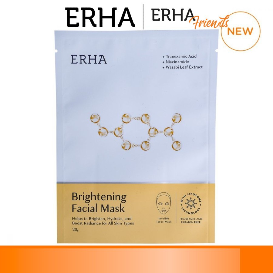 Erha Brightening Facial Mask 1 pcs - Masker Pencerah Wajah