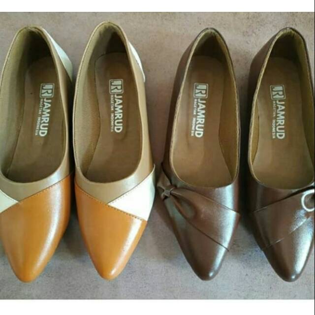 Sepatu wanita modis Kulit Asli Magetan