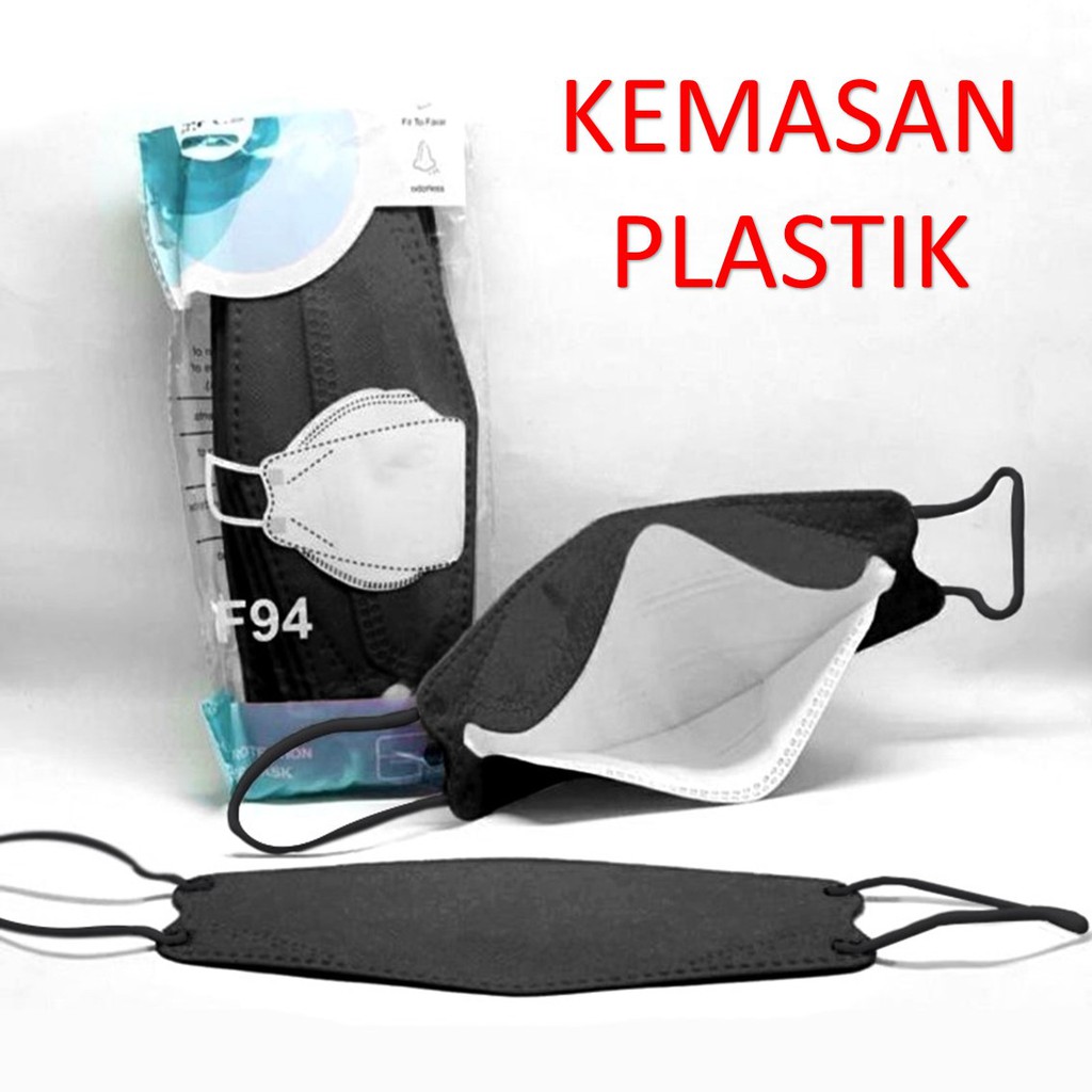 MASKER KF94 4 PLY ISI 10 PCS PROTECTIVE MASK KESEHATAN 4PLY MASKER MEDIS KOREA 10 PCS AC 118