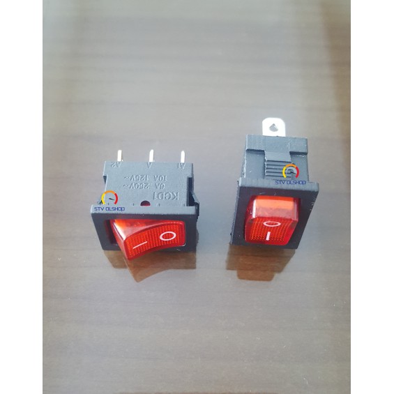 saklar mini lampu on-off / swith lamp 3 pin