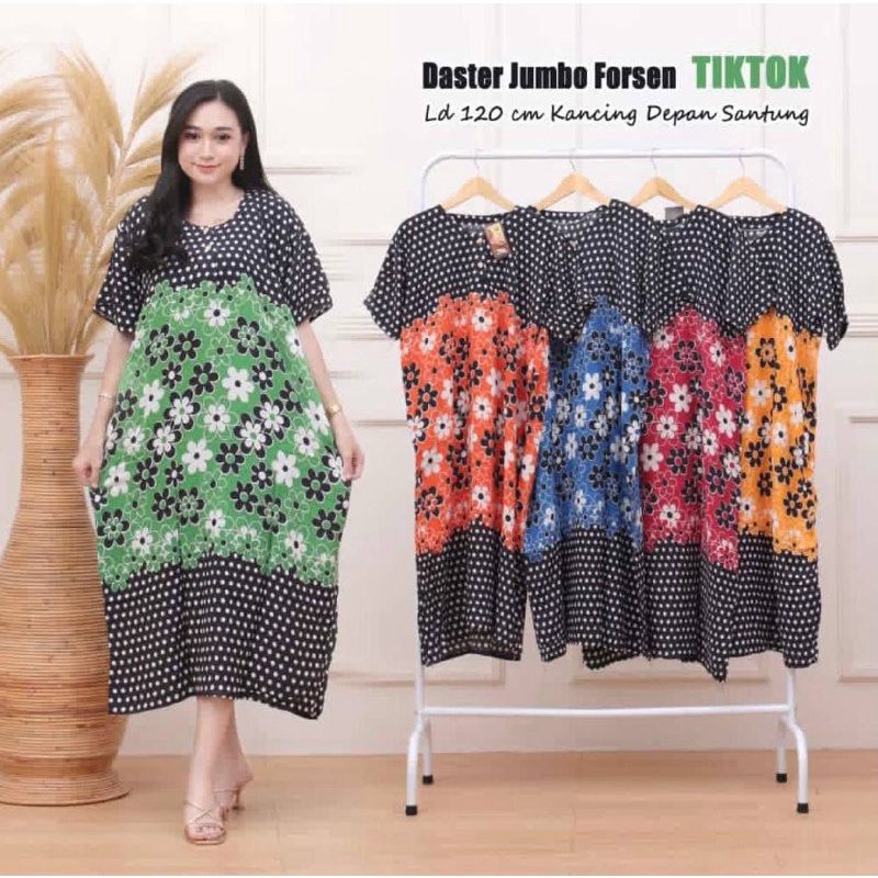 Daster Jumbo Rayon Wanita Busui Bumil Kekinian Terbaru