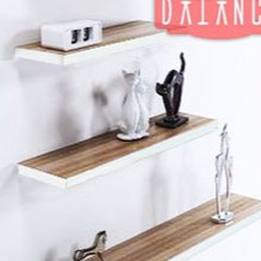 Ambalan / Rak Dinding / Shelf Praktis Minimalis Motif Kayu 60 cm