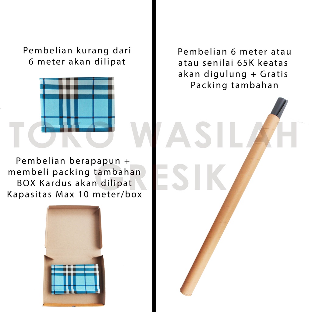 KARPET PLASTIK/PERLAK LANTAI /MEJA/ KARPET LANTAI  PLASTIK LEBAR 1.2m