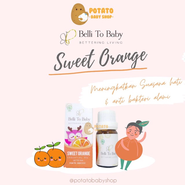 Belli to Baby Essential Oil - Sweet Orange