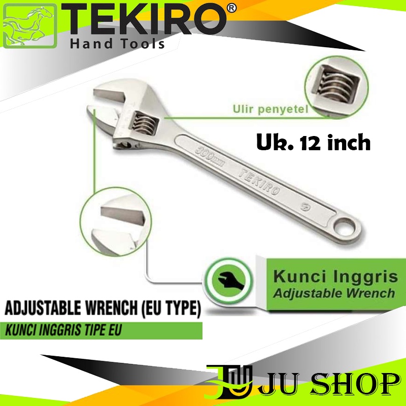 TEKIRO kunci inggris 12inch adjustable wrench ORIGINAL