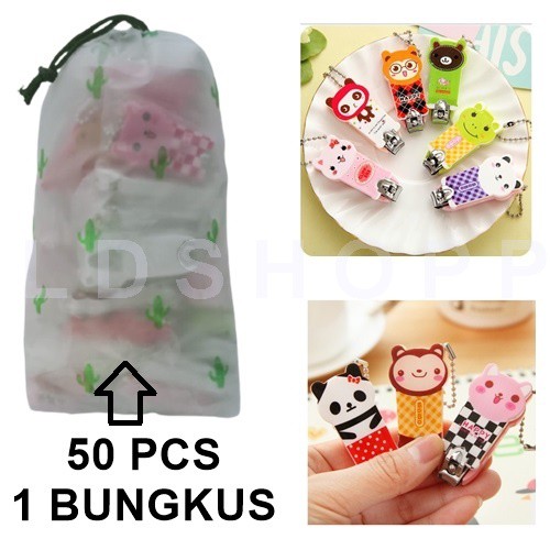 LDS NAIL CLIPPER GUNTING KUKU KARAKTER LUCU JEPIT KUKU IMUT LDSHOPP