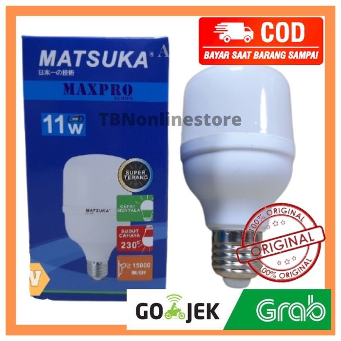 Lampu LED Matsuka Maxpro Series Cool Daylight 6 11 15 20 30 40 Watt