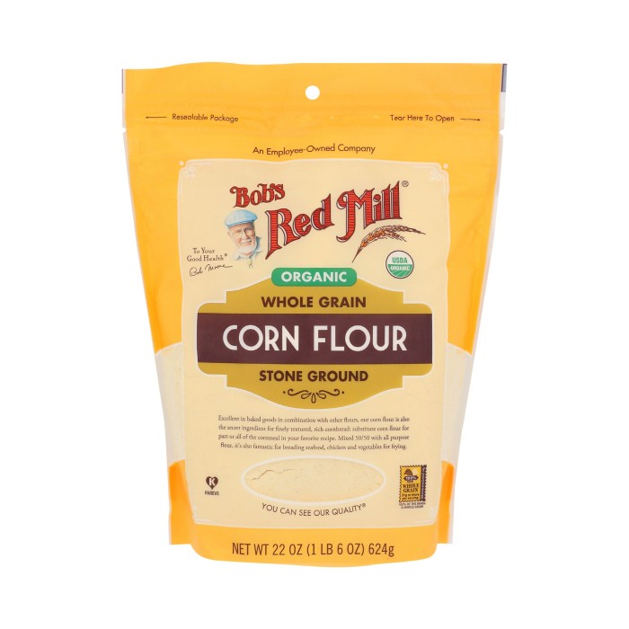 

Bob'S Red Mill Organic Corn Flour 22Oz
