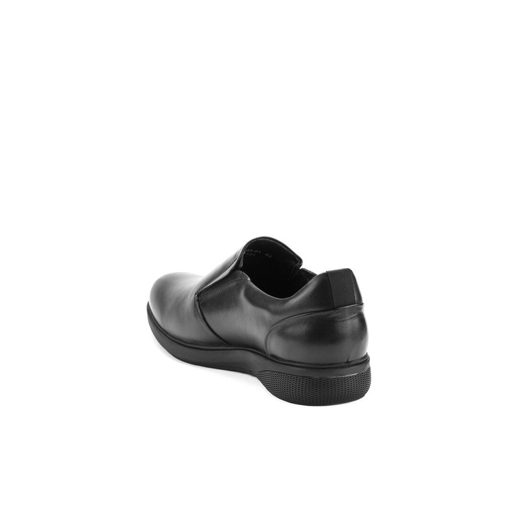 SEPATU SLIP ON KULIT ANDREW PRIA ORIGINAL FORMAL BRANDED HITAM ANM01