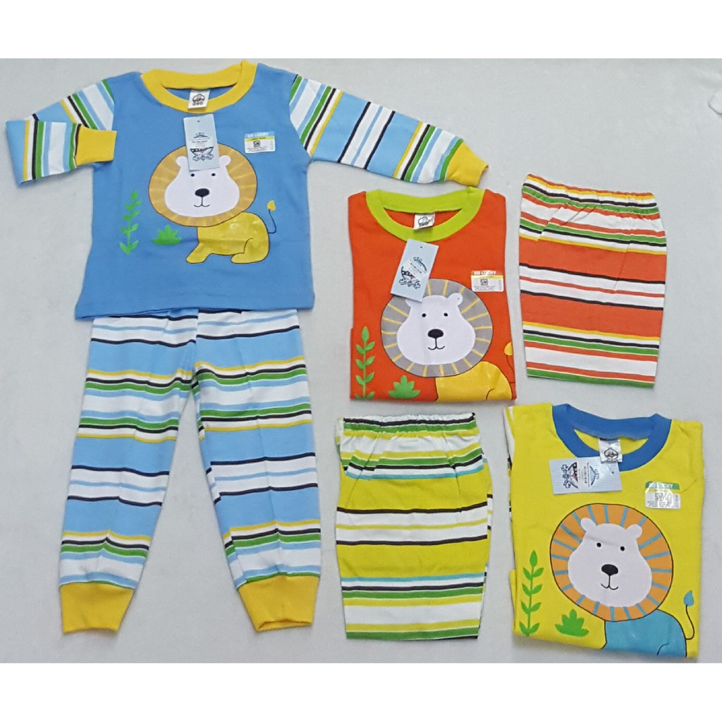 baby lucky piyama lion salur sml pj-085