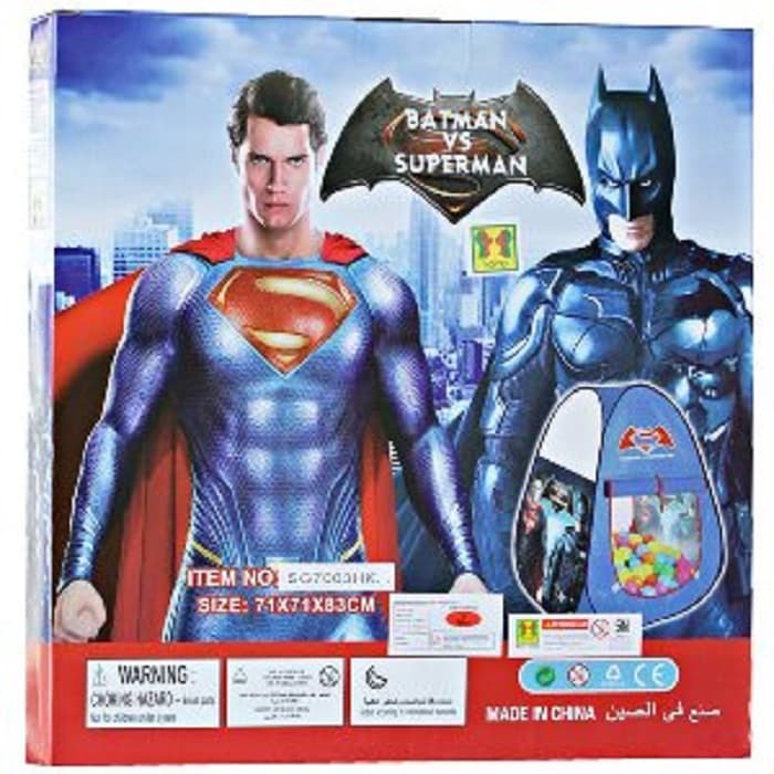 Tenda Anak Segitiga Batman mainan anak kecil dan bayi aman berkualitas hobi koleksi perempuan laki