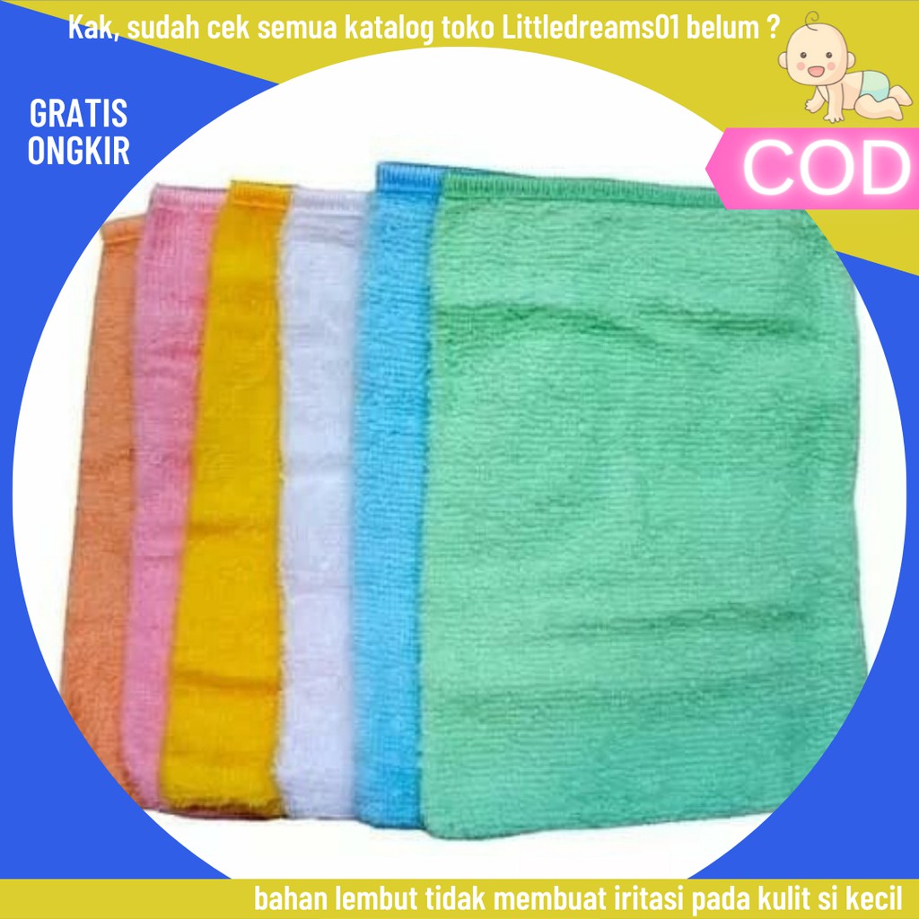 Washlap Bayi Handuk Tangan Washlap Polos Bayi Washlap Bayi Lembut Terbaru Murah COD