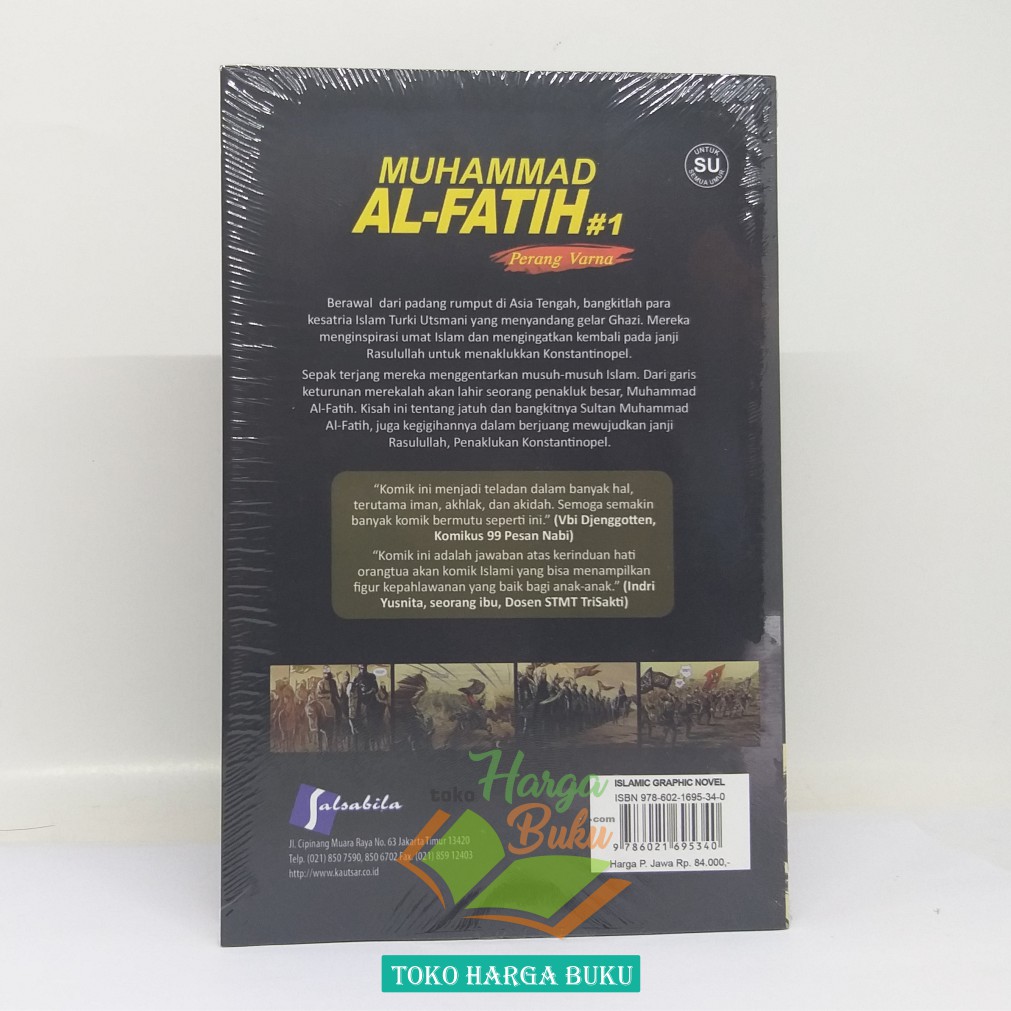 BOX Komik Muhammad Al-Fatih KONSTANTINOPEL SERIES - SLB