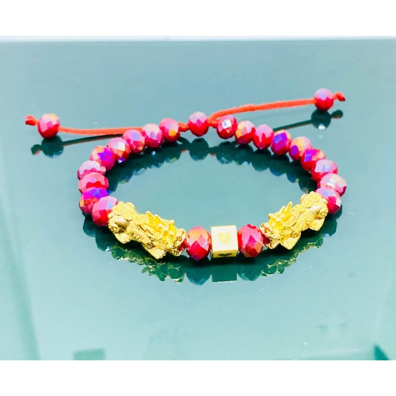 gelamg tangan wanita //gelang pixu //perhiasan wanita //gelang kristal