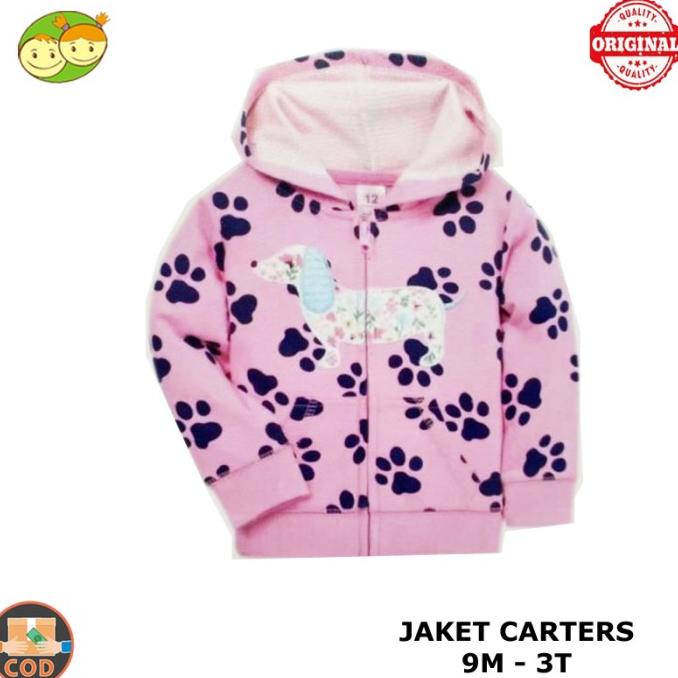Carters Jaket Bayi 1-3 Tahun - Jaket Anak Perempuan Pink Unicorn