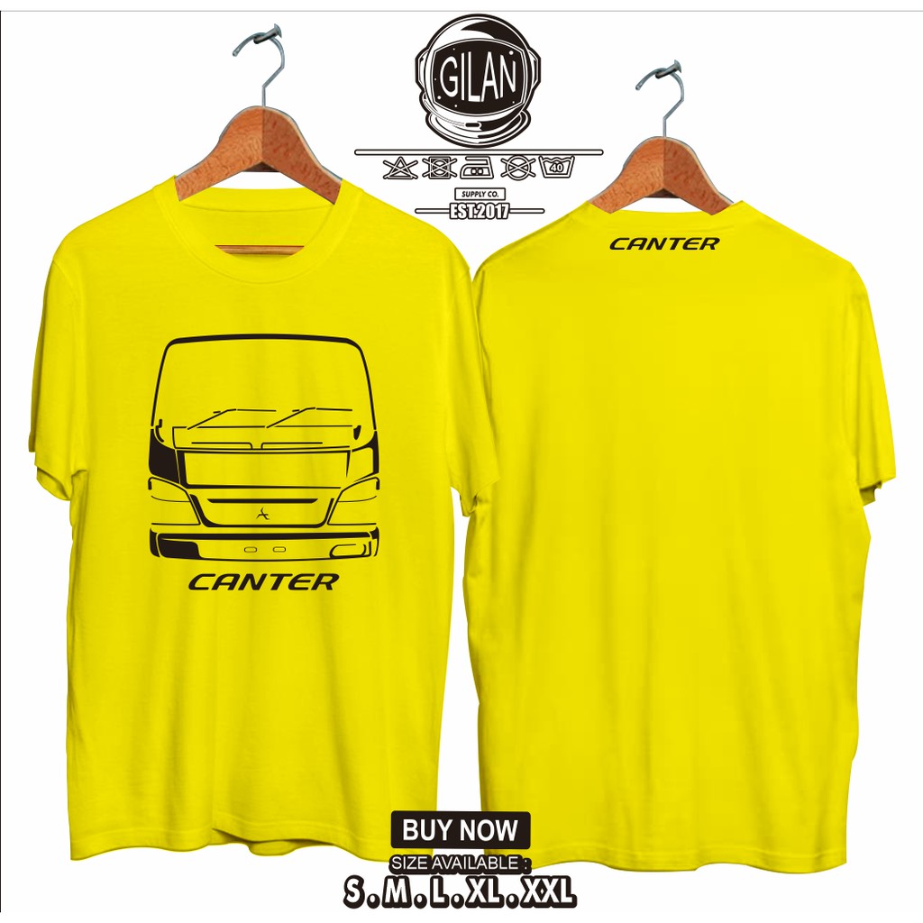 Kaos Baju MOBIL TRUK MITSUBISHI CANTER Kaos Otomotif -