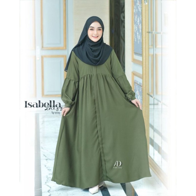 OPEN PO GAMIS ISABELLA ORI Artie daily