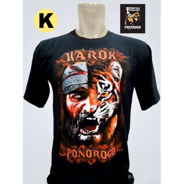 KAOS WAROK KODAM / KAOS WAROK / KAOS REOG / KAOS REYOG / KAOS BUJANGGANONG / BARONGAN ANAK / JIEGEX
